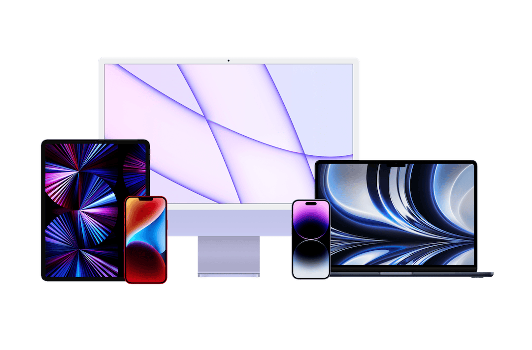 Shots offers a variety of mockups such as iPhones, iPads, Androids, Browsers, Watches and more.